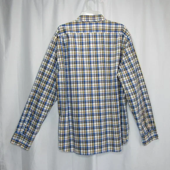 J.Crew Factory Men’s Slim Plaid Flex Casual Shirt Size XXL - Picture 3 of 10